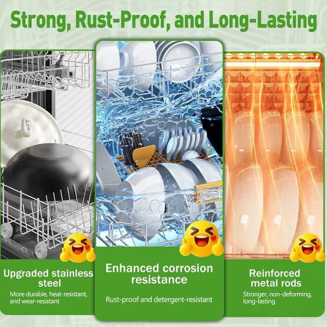 Alt view image 3 of 6 - Upgrade WD28X31819 WD28X10284 Dishwasher Lower Rack Replacement for GE Dishwasher Parts, Replace for WD28M65 WD28X10001 WD28X10213 WD28X305 WD28X10335 WD28X10054