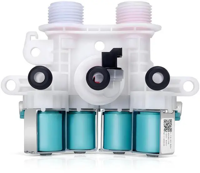 Main image of For Maytag Bravos XL MVWB765FW0 MVWB835DW2 WTW8500DC0 Water Inlet Valve | MVWB855DC2, MVWB835DW3, MVWB835DW1, MVWB835DW4, MVWB766FW0, MVWB765FW1, MVWB765FW2, MVWB765FW3, MVWB855DC3, MVWB766FW1