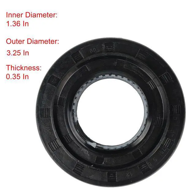 Alt view image 3 of 6 - MDS62058301 4280EN4001G 4280EN4001F Bearings for LG Washer WM8000HVA | Upgrade, w/Seal Kit, WM3170CW Replacement for LG Tromm Front Load Washing Machine Parts