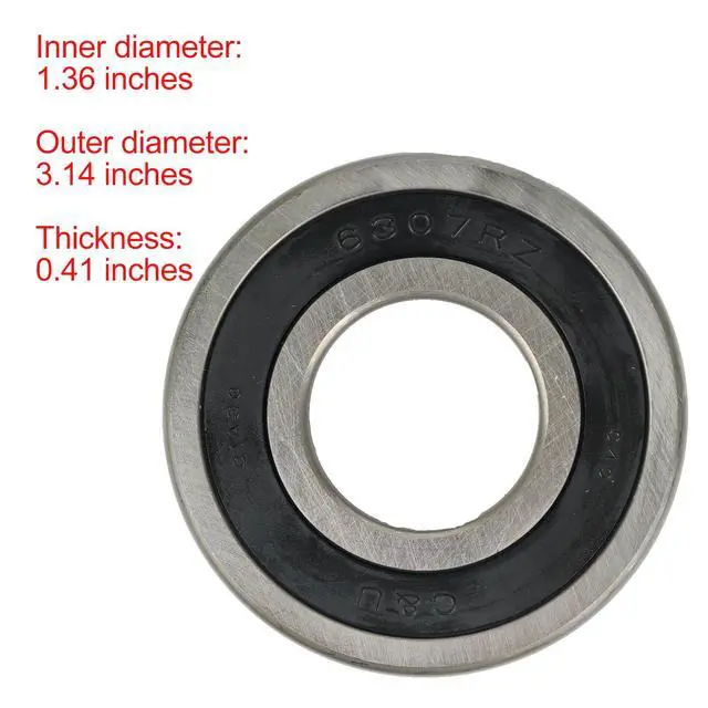 Alt view image 5 of 6 - MDS62058301 4280EN4001G 4280EN4001F Bearings for LG Washer WM8000HVA | Upgrade, w/Seal Kit, WM3170CW Replacement for LG Tromm Front Load Washing Machine Parts
