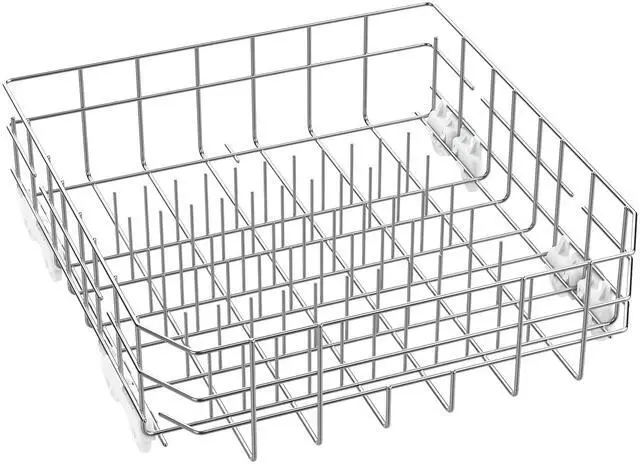Main image of UPGRADED W10728159 Dishwasher Lower Rack Compatible with Kitchenaid Maytag Kenmore Dishwasher Rack,W10525646 W10082825 KDFE104DSS4 Stainless Steel Whirlpool Dishwasher Bottom Rack with Wheel