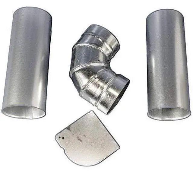 Main image of 383EEL9001B - OEM Upgraded Dryer Venting Kit Assembly fits LG | Replaces 3911EZ9131X 1266802 383EEL9001B 383EEL9001L
