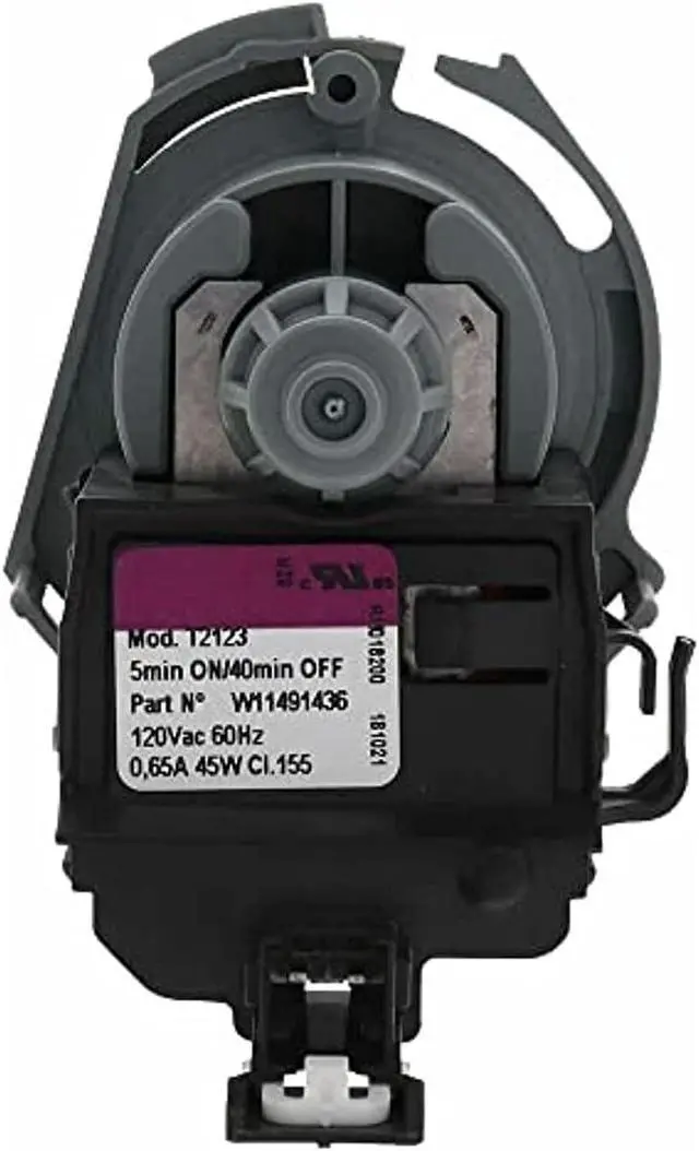 Alt view image 3 of 5 - W11497943 for Whirlpool Maytag Drain Pump W11412663 W11491436 - Compatible Only with Specific Models