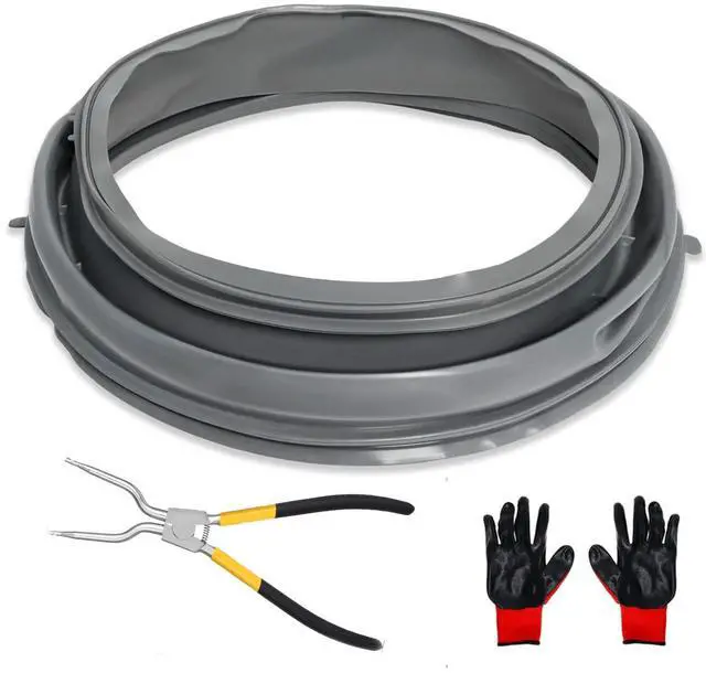 Main image of WPW10381562 WFW9050XW00 WFW9150WW01 Door Boot Seal Compatible with Whirlpool Amana Lnglis Maytag Washer, Front Load Washer Door Gasket Fit WFW9150WW00 WFW9250WW01 W10381562 W10300559 W10290499