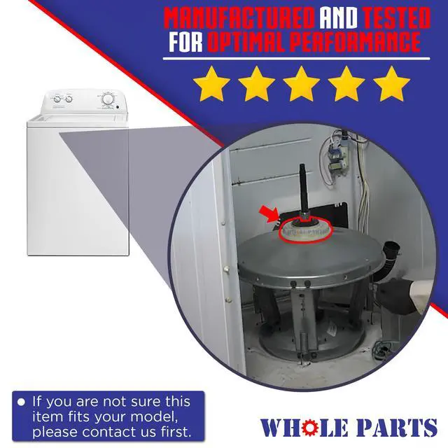 Alt view image 3 of 7 - Upgraded Washer Tub Seal and Bearing Kit # W10219156 - Replacement & Compatible With Some Whirlpool Washing Machines - Replaces AP4373103 - Non-OEM Appliance Parts & Accessories