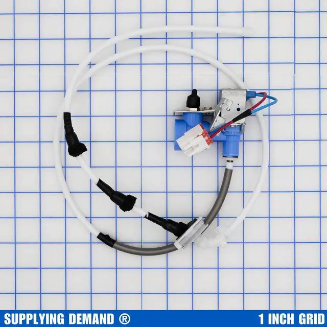 Alt view image 2 of 7 - AJU73753101 MJU62186801 Refrigerator Water Inlet Valve Assembly Replacement