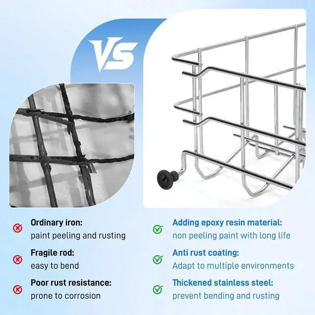 Alt view image 4 of 7 - 5304535380 Dishwasher Upper Rack Replacement, Compatible with Kenmore Crosley Frigidaire Upper Dishrack Assembly, Replaces AP7215765 5304517201 154331502 5304498202 5304498220
