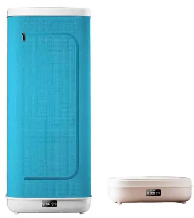 Main image of Portable Clothes Dryer, Compact Dryer,Small -Drying Machine | Foldable drying cabinet with 1000W warm air, remote control, 13 hour timer, and automatic cycle stop & hassle-free setup