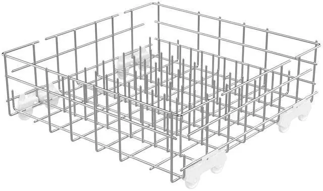 Main image of UPGRADED W10311986 W10380384 Dishwasher Lower Dishrack for Whirlpool Kenmore Dishwasher Rack Replacement Parts,304 Stainless Steel W10311986 W11158802 Whirlpool Dishwasher Rack with Wheel Bottom Rack