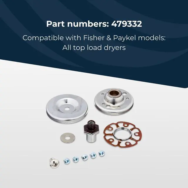 Alt view image 3 of 5 - 479332 Drum Bearing Kit Load Dryers - Dryer Drum Bearing | Top Load Dryers, Replacement Part for Top Loading Dryers
