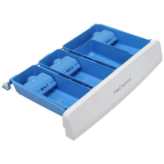 Alt view image 4 of 7 - WH42X34717 Washer Detergent Dispenser Drawer Assembly - Replaces AP7193725, WH42X34191