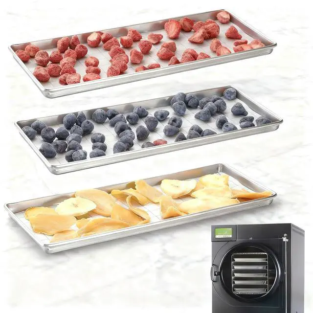 Alt view image 6 of 7 - 6 Sets Large Trays for Harvest Right Freeze Dryer, Freeze dryer trays Large for Harvest Right Freeze Dryer Accessories
