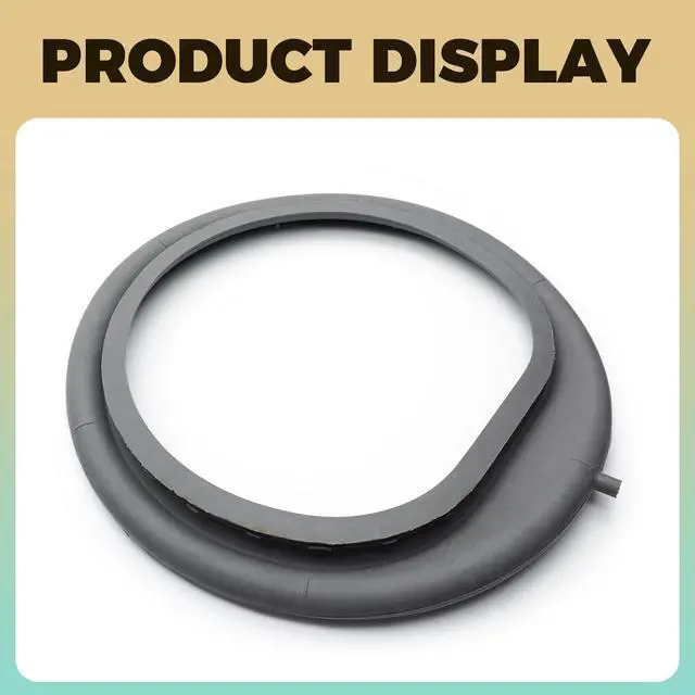 Alt view image 5 of 7 - 12002533 Washer Door Bellow Boot Seal for Maytag Neptune Washer Models Fit for MAH4000AWW MAH5500BWW MAH6500AWW, Washer Door Boot Drain Seal Replaces 22003070 12001772 AP4010226 PS2003890
