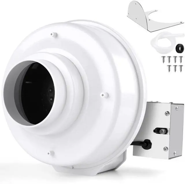Main image of Upgraded DBF 110 Dryer Booster Fan, Dryer Vent Booster Fan 4 Inch | 4" Dryer Vent Booster Exhaust Fan, 167 CFM