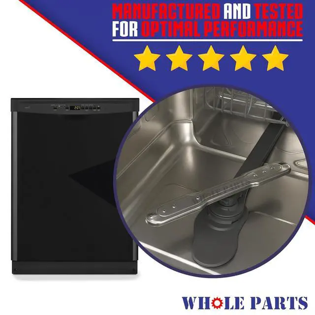 Alt view image 5 of 7 - Upgraded Dishwasher Lower Spray Arm Part# W10803178 - Replacement and Compatible with Some Maytag and Whirlpool Dishwashers