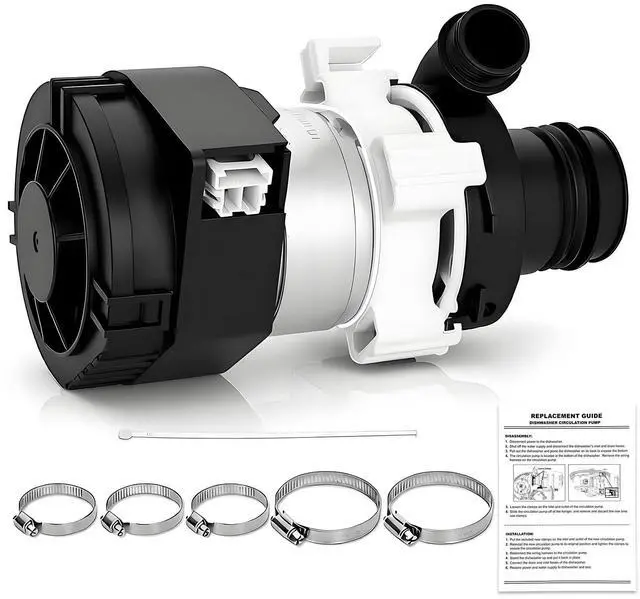 Main image of WD26X23258 Dishwasher Circulation Pump Assembly - Compatible with GE Dishwasher ModelsUpgraded Brushless Motor Replaces WD26X22285, WD26X22826, WD26X22518, EAP11772000
