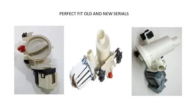 Alt view image 6 of 6 - WPW10241025 - Front load Washer Pump Fits W10241025 WPW10241025, W10321032, 46197020.. and 20 MORE Part Numbers