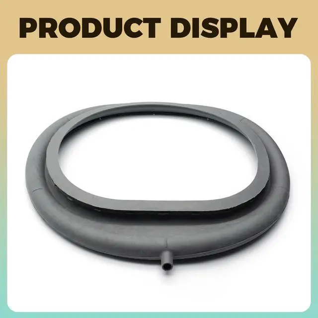 Alt view image 7 of 7 - 12002533 Washer Door Bellow Boot Seal for Maytag Neptune Washer Models Fit for MAH4000AWW MAH5500BWW MAH6500AWW, Washer Door Boot Drain Seal Replaces 22003070 12001772 AP4010226 PS2003890