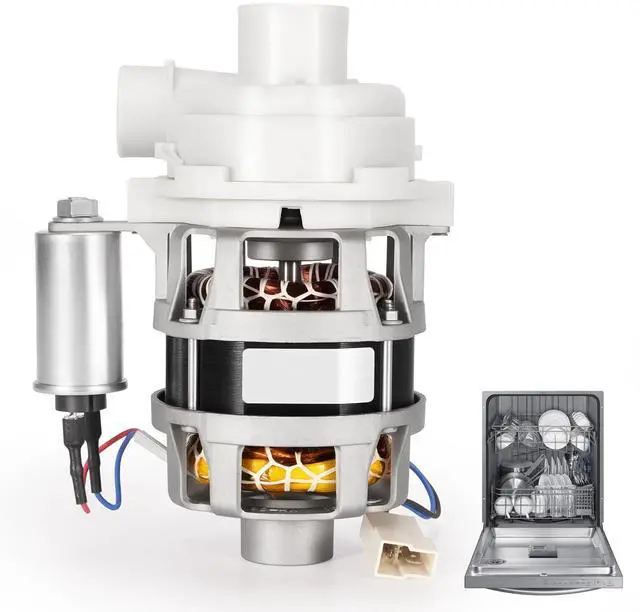 Main image of YXW50-2F-3 Dishwasher Circulation Pump Motor Assembly Fit for Samsung - Replace DD82-01589A, DD82-01380A, 120V~127V 60Hz - Fits DW80R2031 Series and More