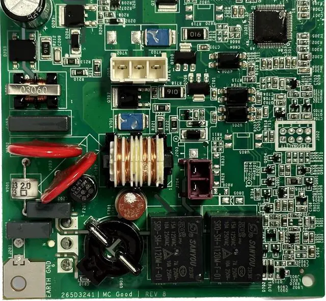 Alt view image 2 of 5 - 265D3241G008 Main Control Board Compatible With GE Dishwashers