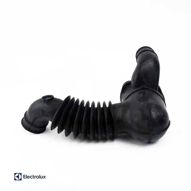 Alt view image 2 of 6 - 134639920 Washer Coin Trap Tub-to-Pump Hose for Washing Machines, Black