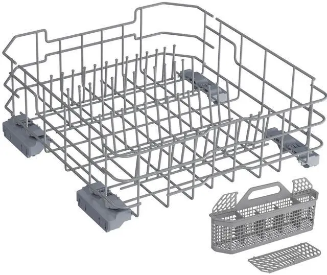 Main image of WD28X26099 Dishwasher Lower Rack Replacement for GE Dishwasher Bottom Rack | WD28X26099 Bottom Dishrack for GE Dishwasher Parts Rack GDF510PSM0SS GDT535PSM0SS With Silverware Basket And Roller Kit