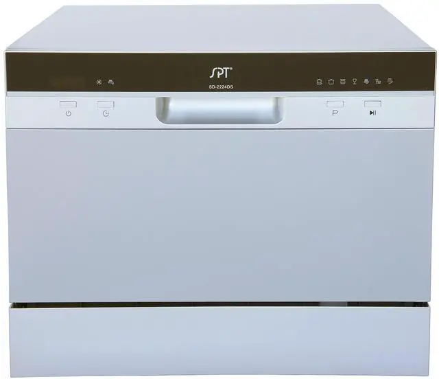 Main image of SD-2224DSB: ENERGY STAR Countertop Dishwasher with Delay Start & LED Silver