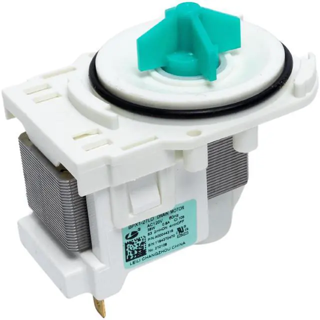 Main image of A00044305 Drain Pump for Dishwashers, White