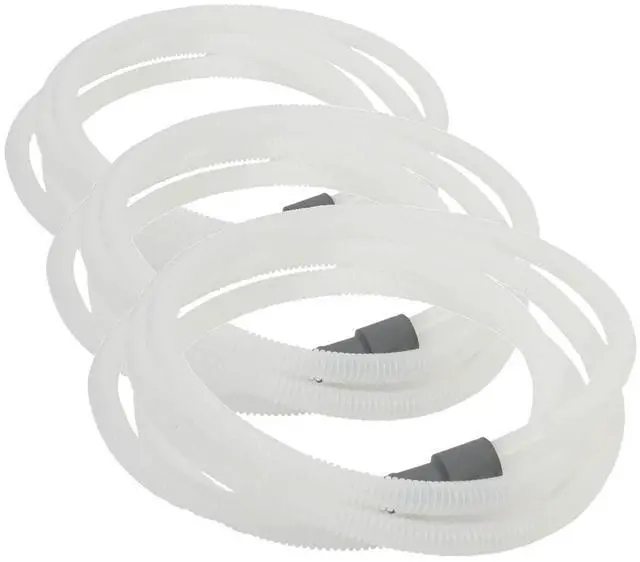 Main image of 3385556 Genuine OEM Tall Tub Drain Hose Extension For Dishwashers Replaces WP3385556, 1059007, 4433403, AH970496, EA970496, PS970496, W10883343 (Pack of 3)