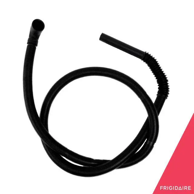 Alt view image 2 of 6 - 134592700 Washer Drain Hose for Washing Machines, Black