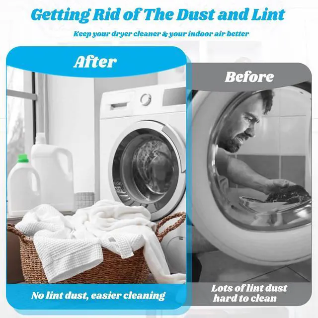 Alt view image 3 of 7 - 3-in-1 Dryer Duct Lint Trap Summer/Winter Modes, Fits All 4" Hoses | Powder Coated Stainless Steel | Quick-release Front Cover for Easy Lint Trap Clean-out | Heats in Winter;Vents Heat in Summer