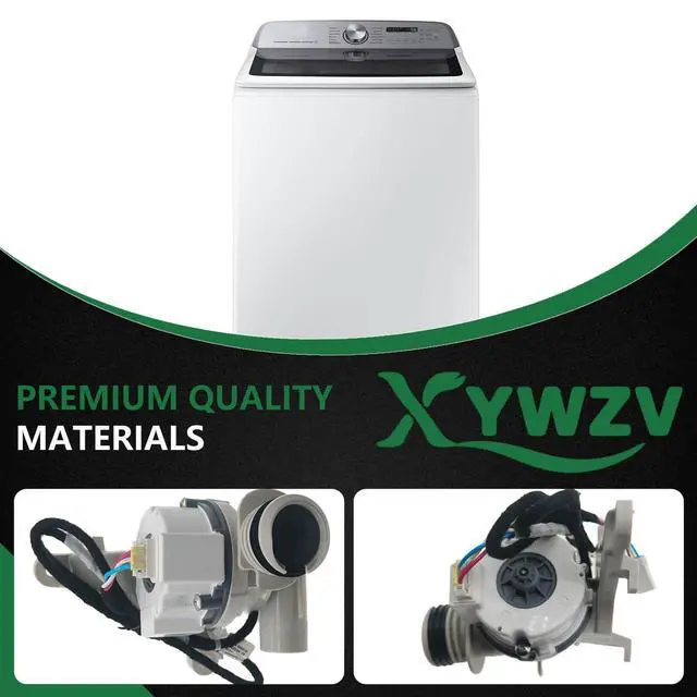 Alt view image 4 of 7 - DC97-22840A DC31-00201A Drain Pump Assembly Compatible with Samsung Washing Machines Replacement for PD00077665 AP7187712 PS16735612 EAP16735612 HanyuBD11-1A DC3100201A DC24V 45W