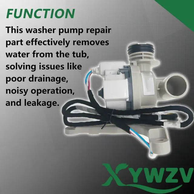 Alt view image 5 of 7 - DC97-22840A DC31-00201A Drain Pump Assembly Compatible with Samsung Washing Machines Replacement for PD00077665 AP7187712 PS16735612 EAP16735612 HanyuBD11-1A DC3100201A DC24V 45W