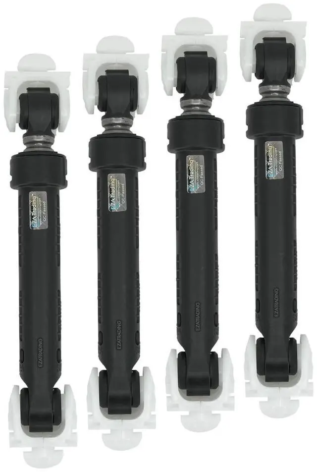Main image of OEM SUSPA 8182703 Washer Shock Absorber for Whirlpool, Maytag, Kenmore/Sears, Kitchen Aid Washers - 4 Pack - Black