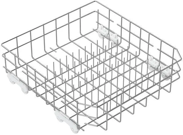 Main image of UPGRADED 304 Stainless Steel W10728159 W10525646 Dishwasher Bottom Rack Replacement Compatible with Whirlpool Dishwasher Rack, Kitchenaid Dishwasher Rack, Kenmore Dishwasher Rack with WP3376961 Wheels