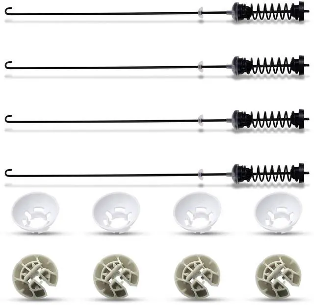 Main image of Upgraded W10780046 AP5971397 W10110313 Washer Suspension Rod Kit,fit for whirlpool kenmore maytag Commercial Laundry Heavy Washing Machine,Replace 4282747 PS11703289 EAP11703289,4 Washer