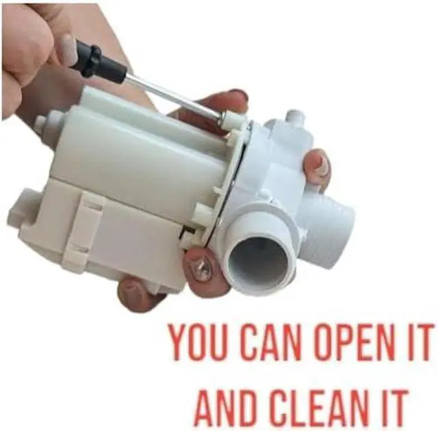Alt view image 5 of 6 - 4681EA1007A Washer Drain Pump Motor Assembly Replacement for LG & Kenmore Washers, OEM Drain Pump Assembly Replaces AP5672914, PS7785119, EAP7785119