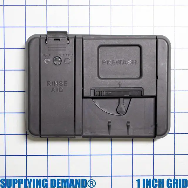 Alt view image 2 of 6 - W11412300 W11092649 Dishwasher Detergent Dispenser Replacement