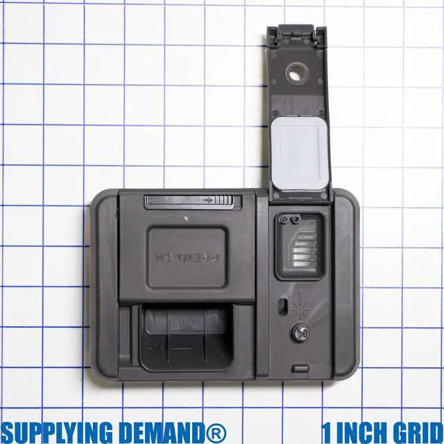 Alt view image 3 of 6 - W11412300 W11092649 Dishwasher Detergent Dispenser Replacement