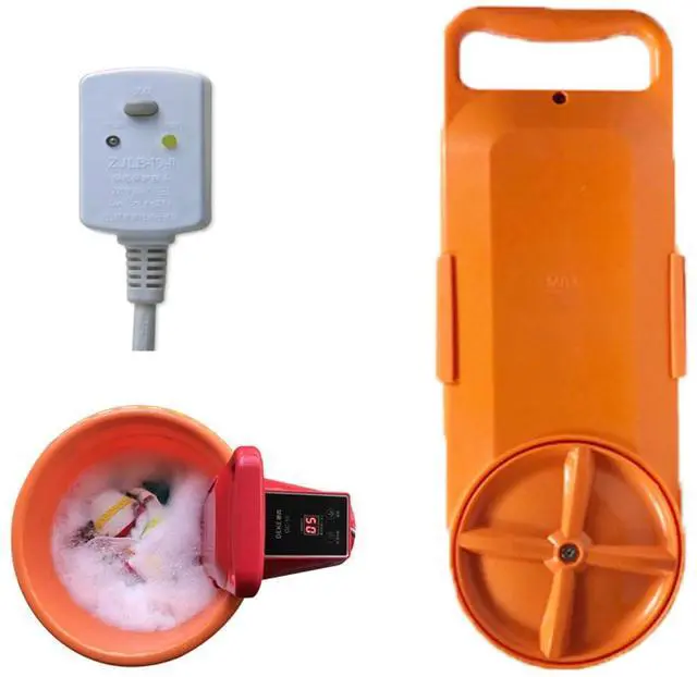 Main image of Portable Mini Washing Machine, Bucket Mounted Washing Machine, Compact Semi Automatic Washer Laundry with Digital Display and Leakage Protection Fit for Dorm Apartment Travel