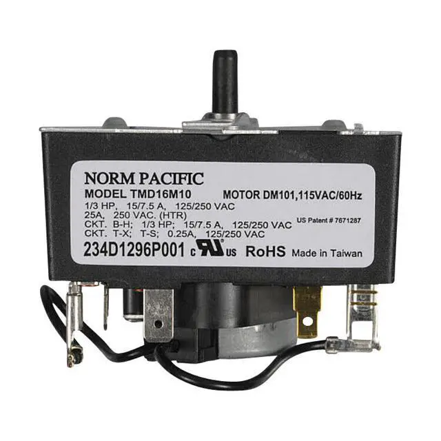 Alt view image 3 of 3 - 234D1296P001 TMD16M10 for GE Dryer Timer PS3654187 212D1233P013