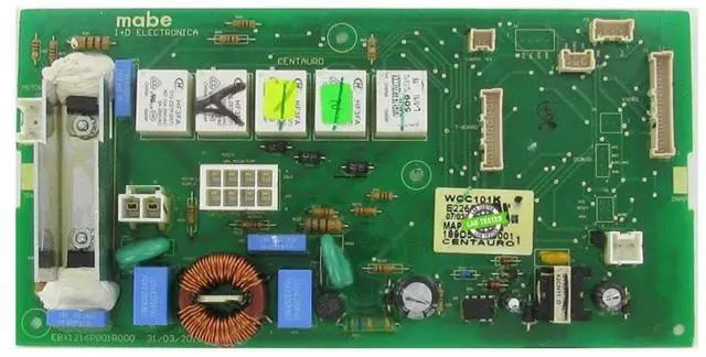 Main image of Global **ORIGINAL CONNECTORS** WH12X20274 Dryer Control Board Compatible with GE Fits old numbers WH12X20274, WCC101K, E226586