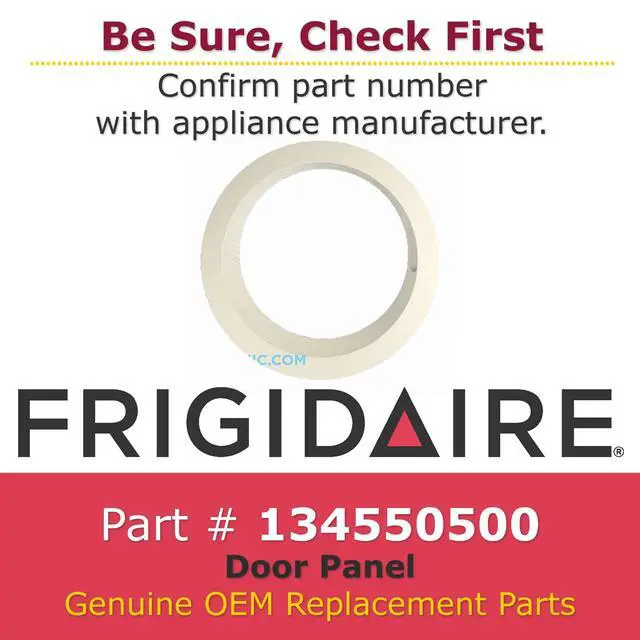 Alt view image 2 of 3 - GENUINE 134550500 Door Panel Washing Machine