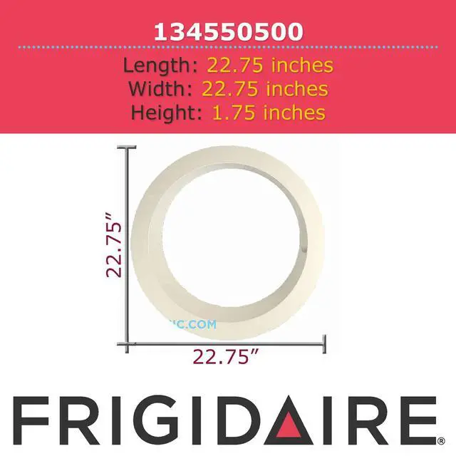 Alt view image 3 of 3 - GENUINE 134550500 Door Panel Washing Machine
