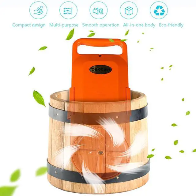 Alt view image 4 of 7 - Portable Mini Washing Machine, Bucket Mounted Washing Machine, Compact Semi Automatic Washer Laundry with Digital Display and Leakage Protection Fit for Dorm Apartment Travel