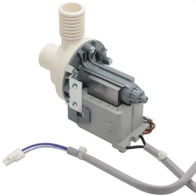 Alt view image 7 of 7 - W10906604 Washer Drain Pump Assembly for Whirlpool Kenmore Amana | Durable PP Material, Fixes Standing Water, Leaks & Loud Noise, Easy DIY Install, Replaces W10882103 W11176426 EAP11769645