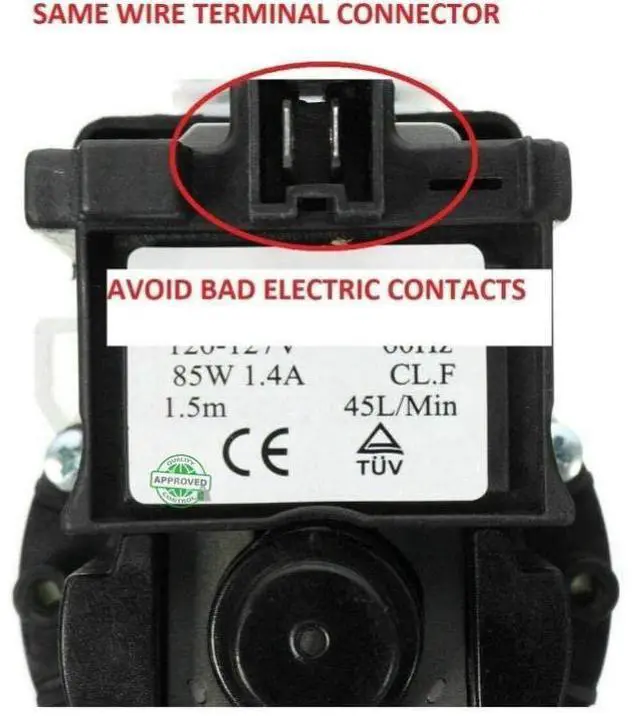 Alt view image 4 of 6 - W10422024 4447949 W10515401 CKD2152 Washer Front Load Water Drain Pump Heavy DUTY