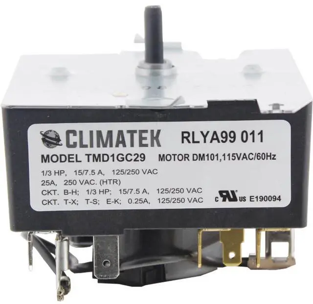 Main image of 234D2377P001 - Dryer Timer Control Replaces GE General Electric Hotpoint Norm Pacific TMDGM29 WE04X24551