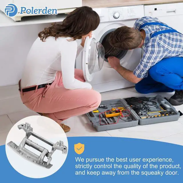 Alt view image 3 of 7 - WPW10310366 Dryer Door Hinge Compatible with Whirlpool Kenmore Dryer | W10139920 AP6019236 PS11752542 1876203 8577250 Dryer Door Hinge