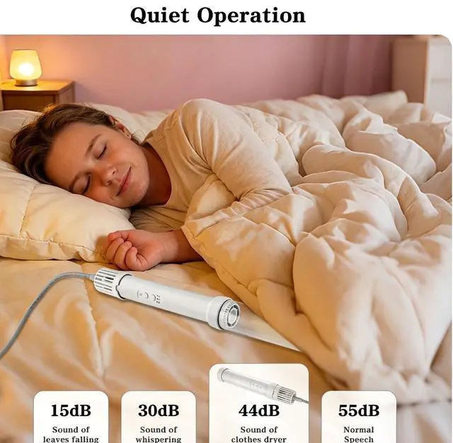 Alt view image 5 of 7 - Mini High Speed Portable Clothes Dryer | Fast Warm Air, Compact, Quick Drying Device, For Travel Camping Apartment RV Dorm